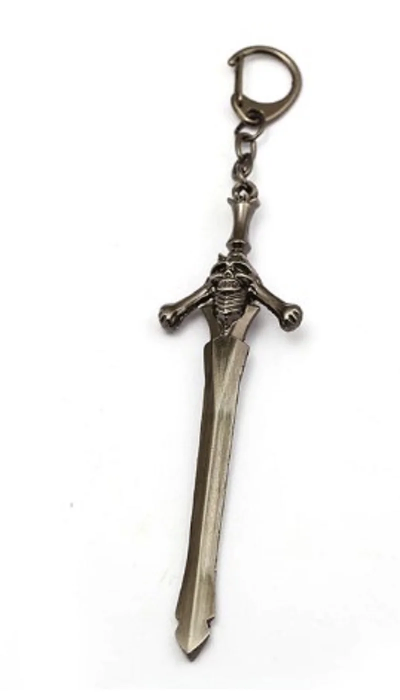 Anime Game 5 Dante Armoury Sword Rebel Blade Key Chain Pendant