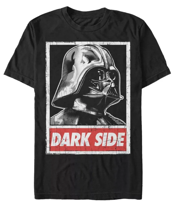 스타워즈 남성용 및 여성용 반팔 티셔츠, 공상과학 복고풍 캐주얼 프린트 스타워즈 로고 스트리트웨어 탑