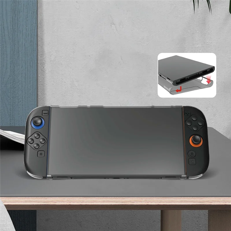 FFYY-для Switch 2, съемный защитный чехол с защитной пленкой для экрана и колпачками для большого пальца, чехол для контроллера для Nintendo Switch 2