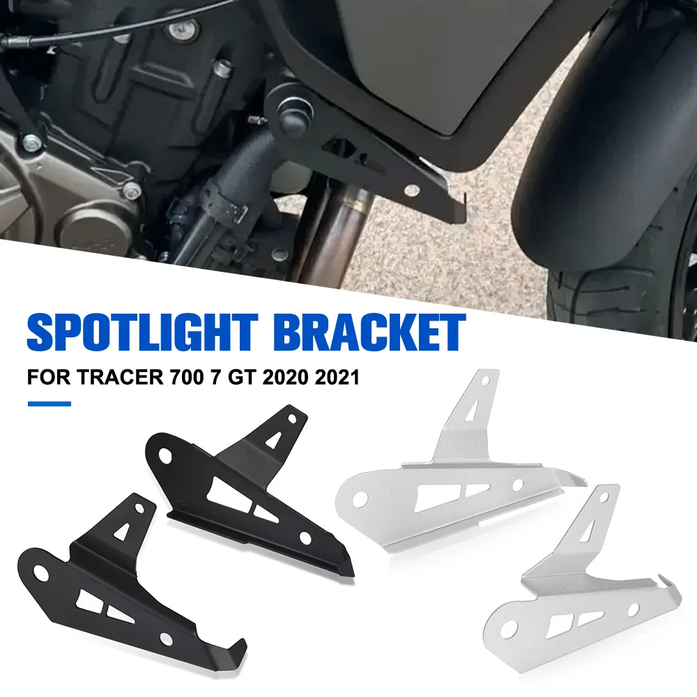 

For YAMAHA TRACER 700 7 GT 2020 2021 Motorcycle Accessorie Stainless Steel Auxiliary Light Fog Lamp Bracket TRACER700 TRACER 7GT