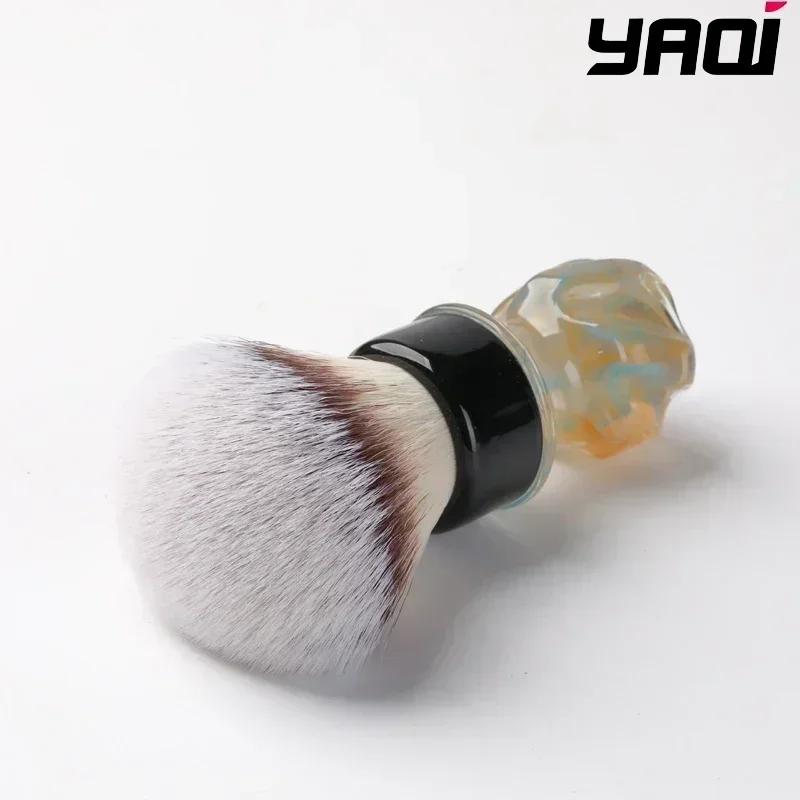 2026 28MM Synthetic Knot YAQI Shaving Brush Nebula Wet Shaving Brush Collectibles Boyfriend Gift