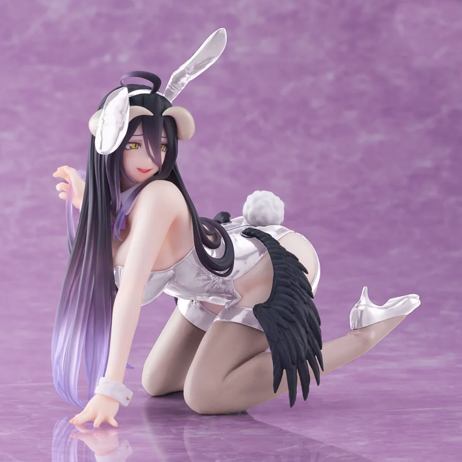 2 أنواع هنتاي الشكل أفرلورد أنيمي الشكل الأرنب فتاة ملابس السباحة ألبيدو المعكرونة سدادة تمثال عمل الشكل جمع نموذج #4