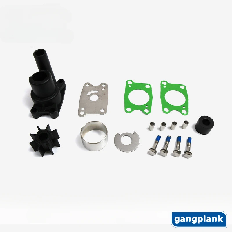 For Honda 4-stroke 5HP Outboard Boat Water Pump Impeller Repair Kit with Pump Housing 06193-ZV1-00