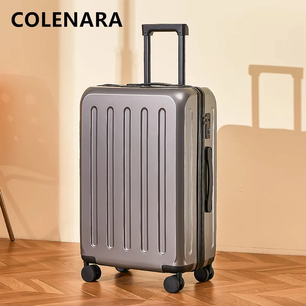 Colenara Hoge Kwaliteit 20 "22" 24 "26" 28Inch Koffer Pc Boarding Box Heren Zakelijke Trolley Koffer Dames Met Wielen Bagage