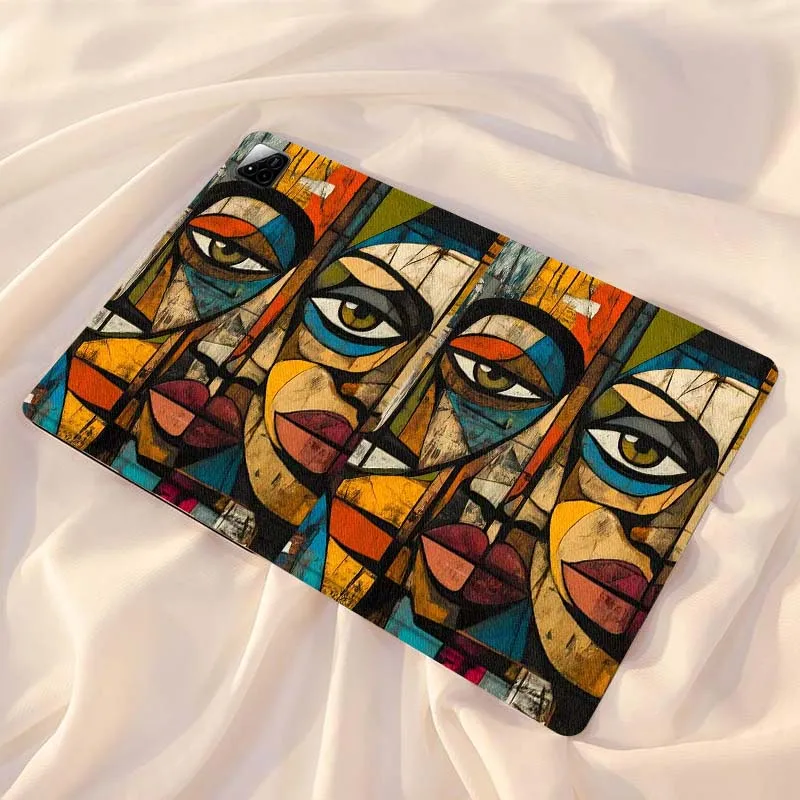 

Fashion Art Women Pattern For Xiaomi Redmi Mi Pad 4 5 6 7 8 K SE Mini Pro Plus Max 10.1 11.2 inch Tablet Case