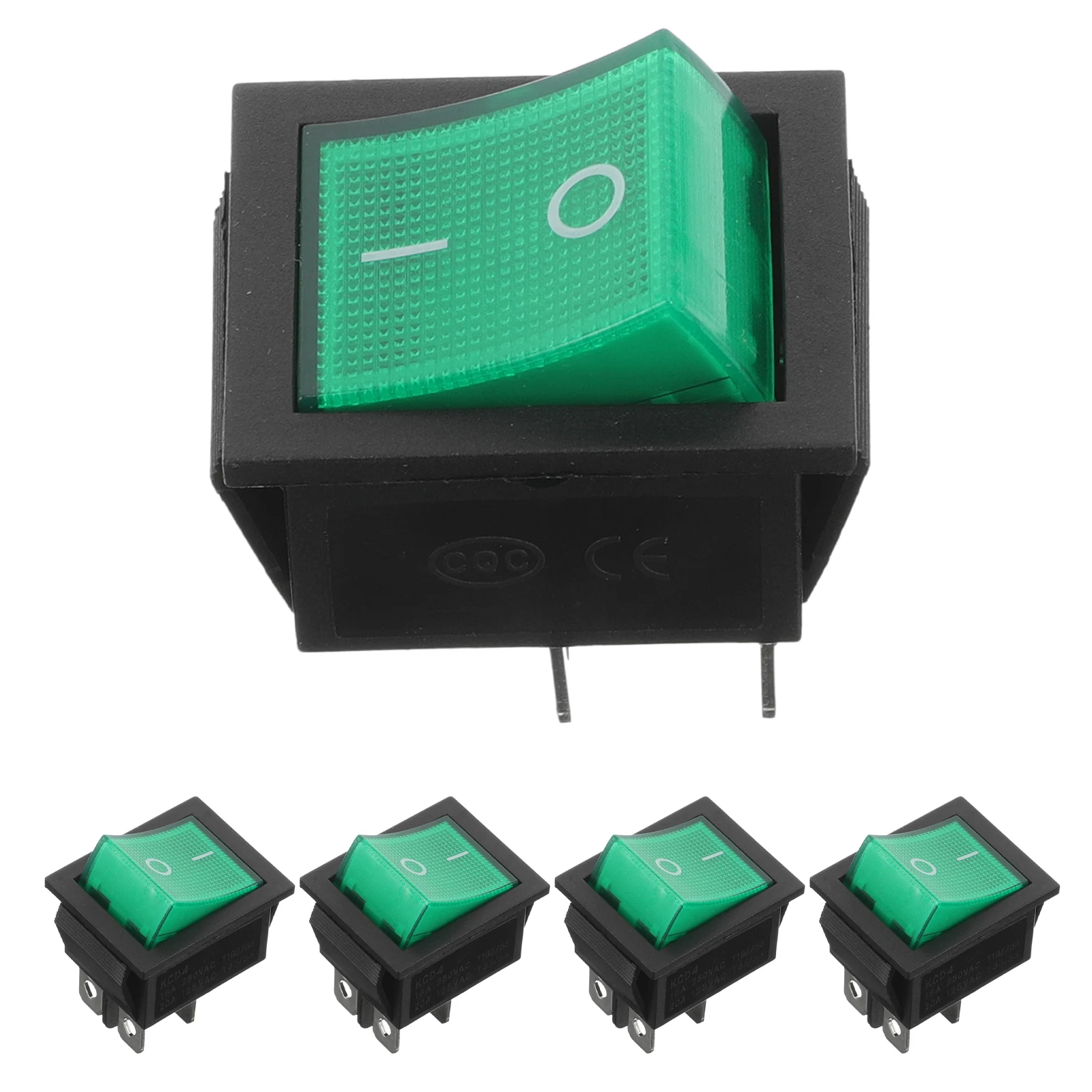 

5pcs Boat Switch Rocker Electric Toggle Brake Light On Off rv generator momentary switch replacement