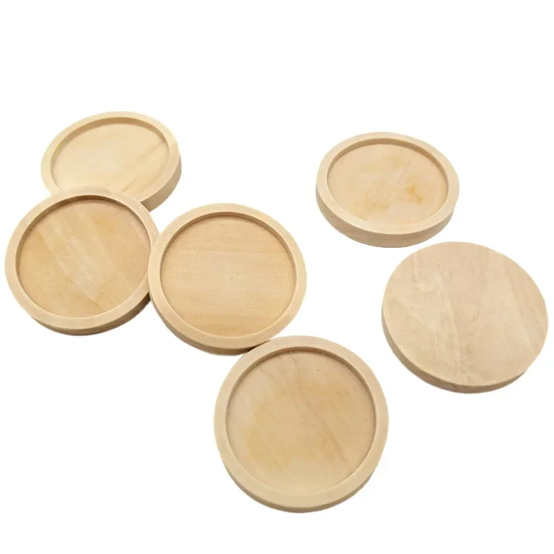 

100pcs 2.5cm Blank Base Pendant Tray Mini Round Base Bezel for DIY Project Crafting Jewelry Making