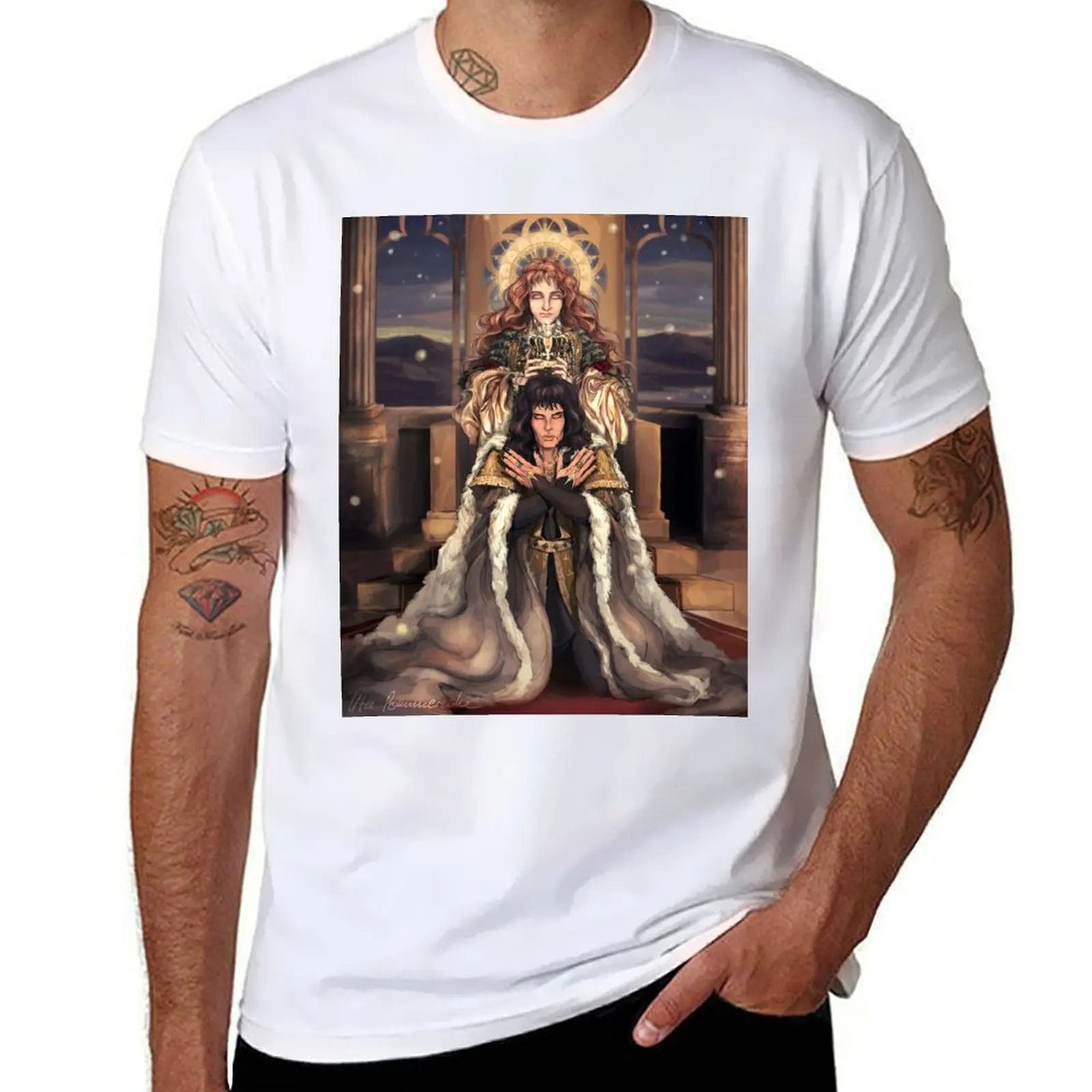

the king and the lily T-Shirt t shirt man cotton t shirts for man cotton funny cotton t shirt man T-Shirt