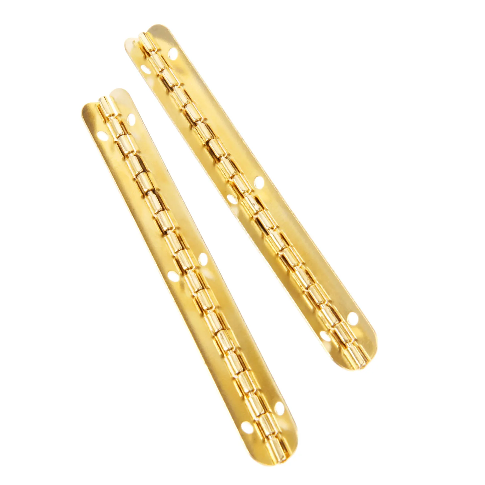 Bisagras de Metal de 100x9mm de largo para muebles, gabinete, caja de regalo de madera, bisagras decorativas antiguas, herrajes para muebles, 2 piezas