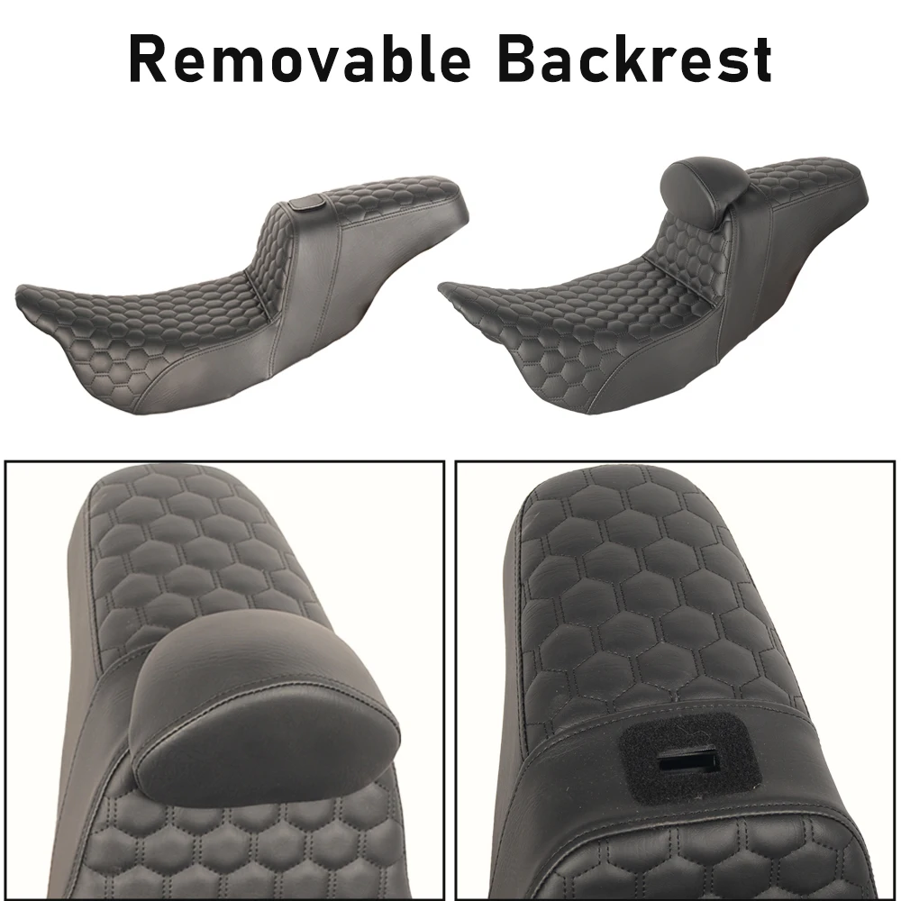 Motorcycle HoneyComb Step up Seat for Road Glide Street Glide 2008-2023