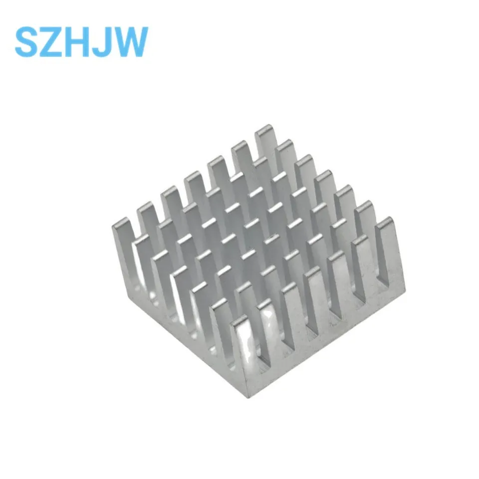 Heatsink Radiator Cooler Radiator 28x28x15MM High Quality White Slot Heat Sink 