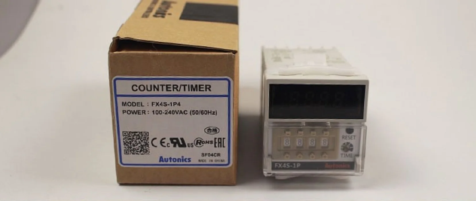 New original FX4S-1P4 COUNTER TIMER  100-240VAC