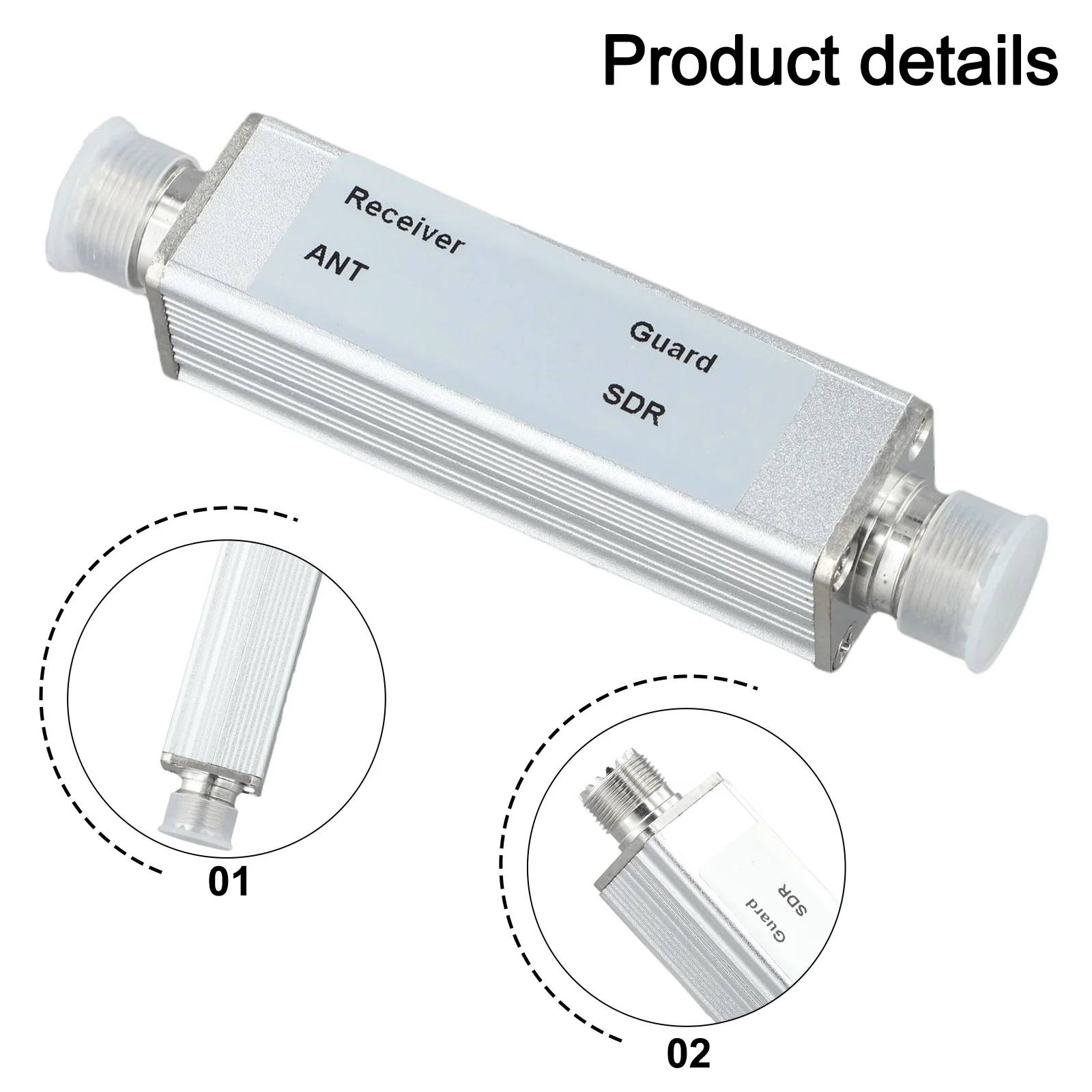 1000W Transmit Signal for antenna Shield for Preamplifier Front End RF Protection Featuring M Type Female Connectors