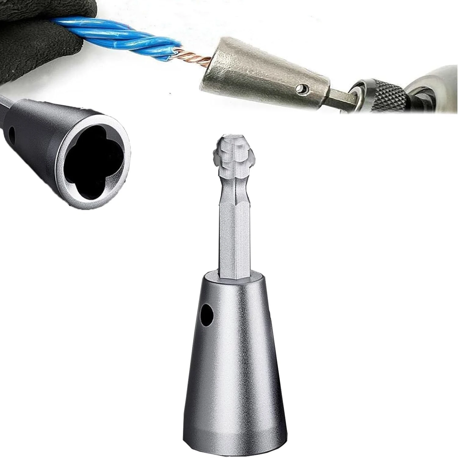 

Professional-grade wire stripping and twisting tool kit - premium, user-friendly, convenient essential for seamless ef