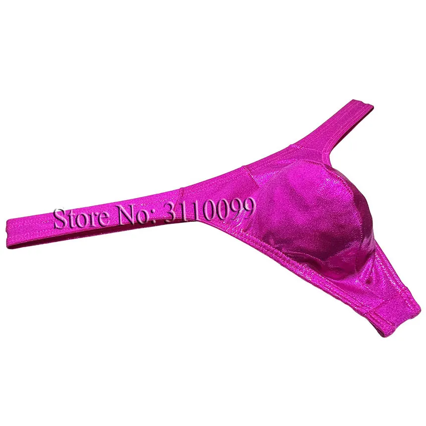 

Men's Sexy Thong Underwear Enhancing Pouch Male Bikini Tangas String Briefs G-string for Man Breathable Swimwear Low Rise Beach