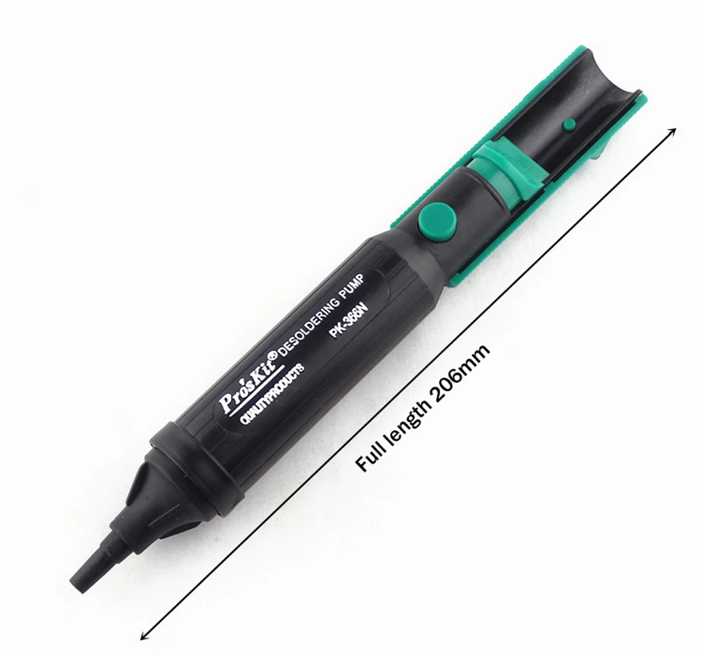 ProsKit-Pompe à dessouder 8PK-366N-G, 18 ventouses de soudure, odorà dessouder pour BGA PCB SMD, réparation de carte mère