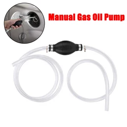 Auto Manual Gas Oil Pump Car Fuel Pump Hand Straw Pump Durable For Liquid Gasoline Tuning Fuel Gasoline Diesel Pump