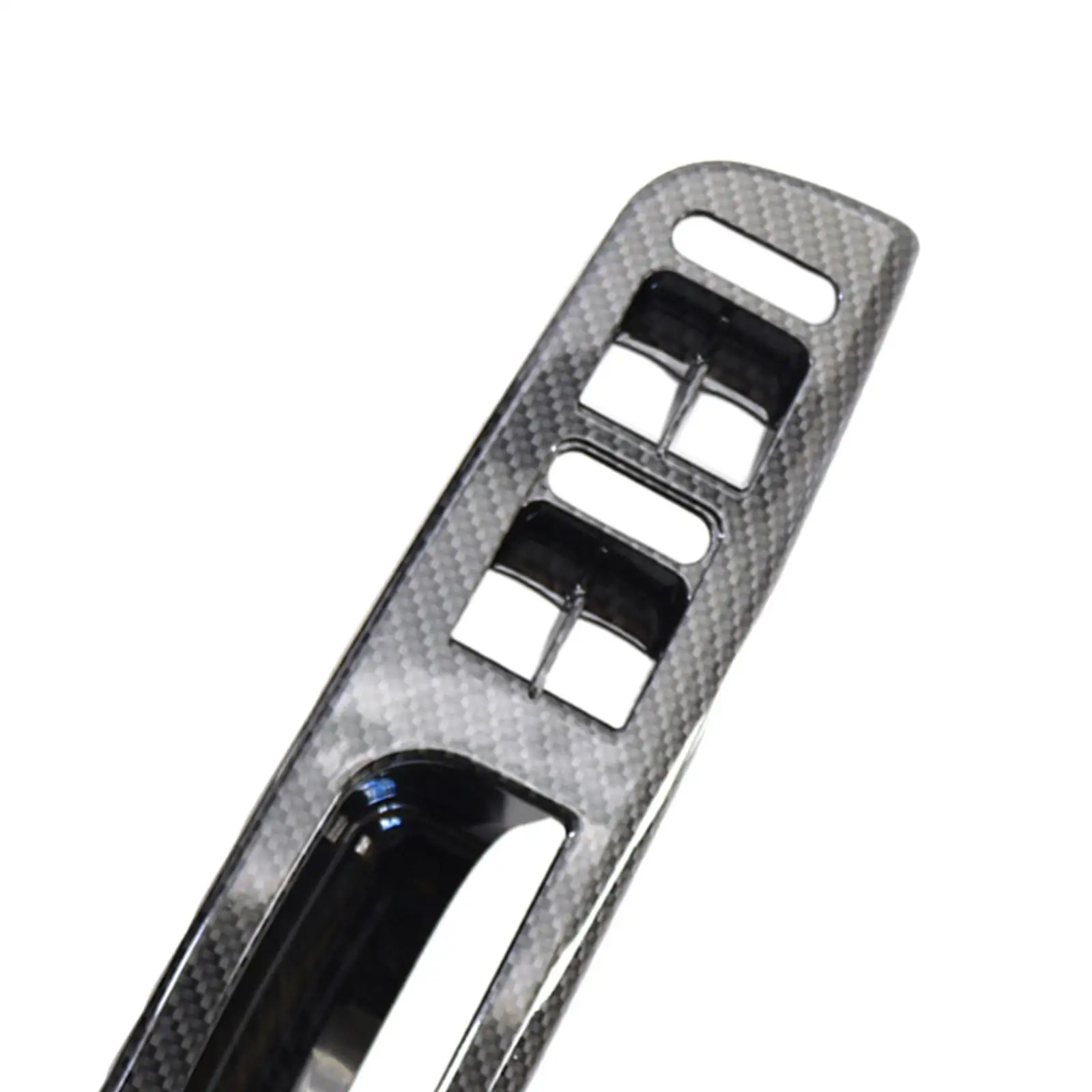 

Комплект из 5 накладок на ручки дверей и кнопки стеклоподъемников под карбон для VW B5, левая и правая передние стороны