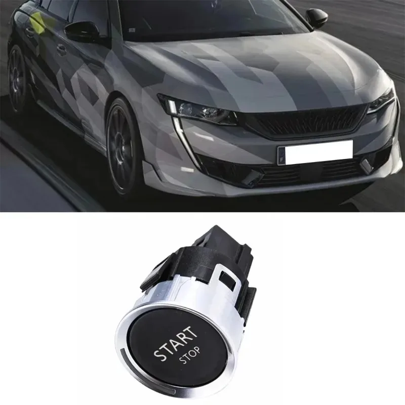 

Новый мощный кнопочный выключатель зажигания для Citroen 3008, 308, 408, 508, C4 (96777946ZD)