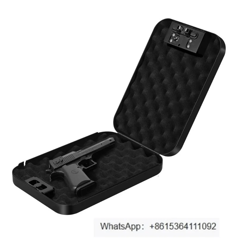 

Pistol Case Password Safe Storage Box Fingerprint Unlocking Gun Storage Box