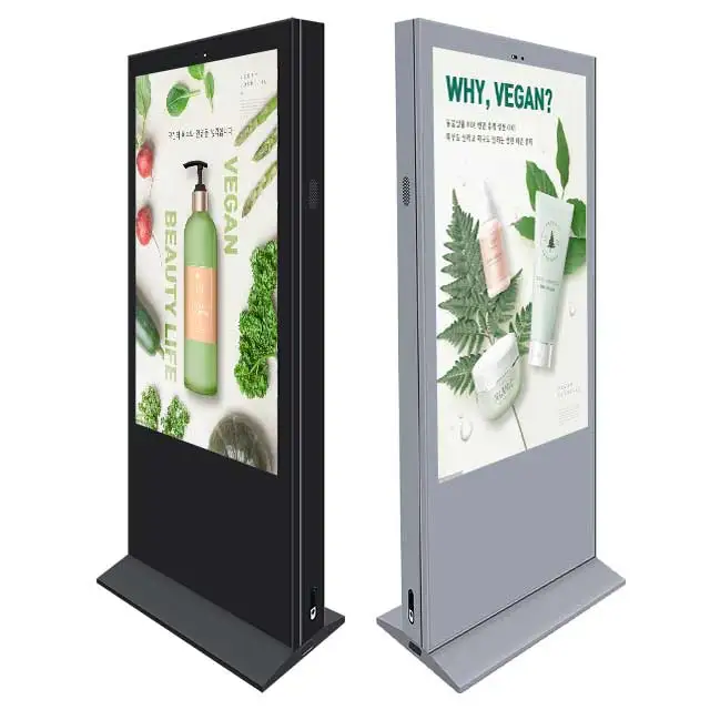 Best Price 49Inch Outdoor Capacitive Waterproof Ip65 Car Wash Advertising Machine Kiosk LCD Digital Signage Advertising Display