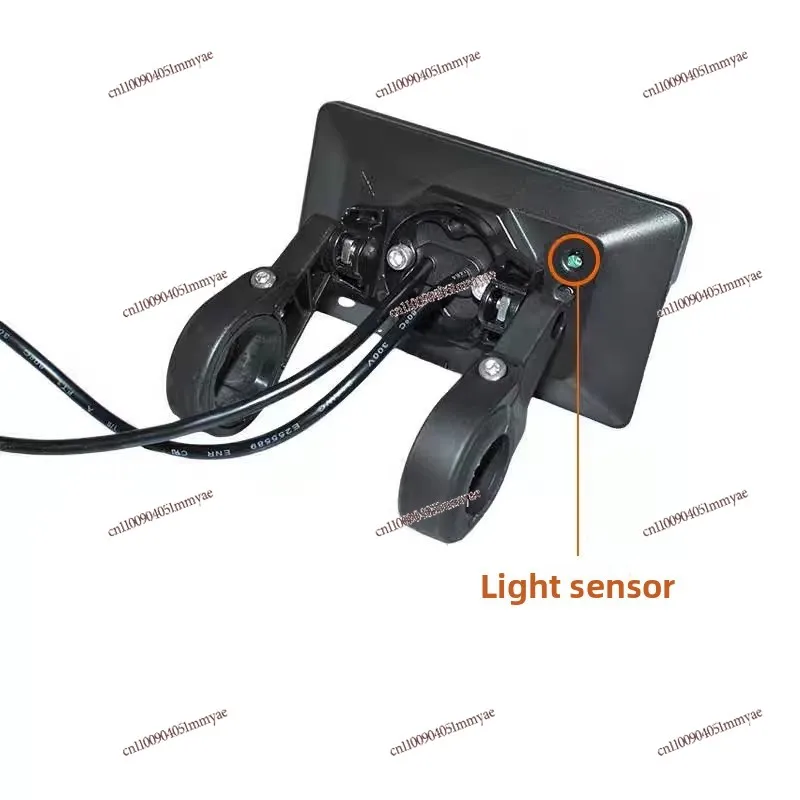 24V-72V electric bicycle LCD four-inch liquid crystal display instrument with light sensing system 6 cores