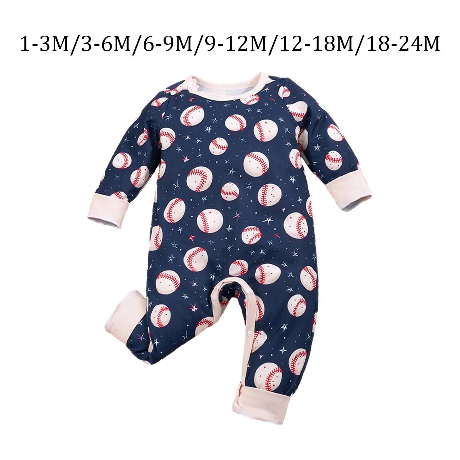 Spring Long Sleeve Jumpsuit Infant Cute Climb Suit Breathable Clothes Nightclothes Casual Fashion Kids Clothes Baby Clothes