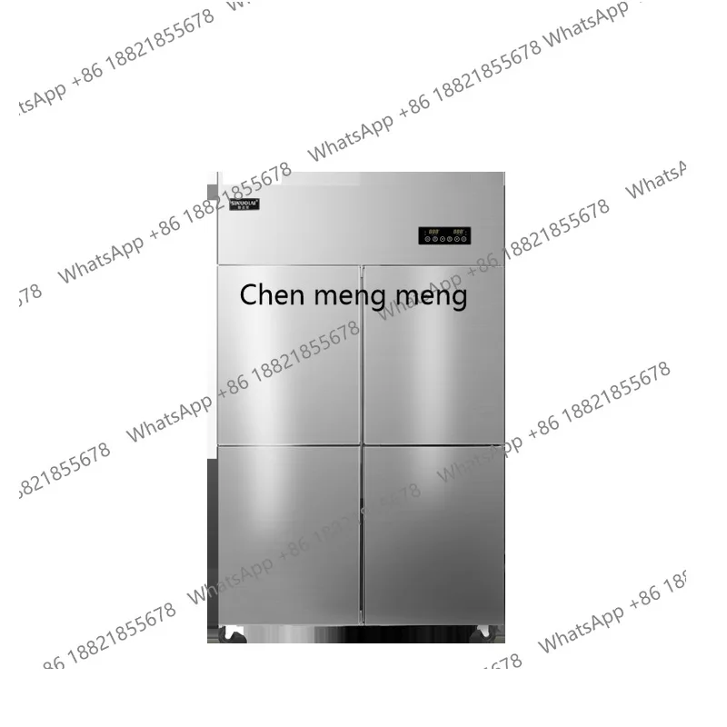 

Commercial air-cooled frost-free vertical freezing 4-door large capacity 6-door stainless steel 6-door kitchen freezer