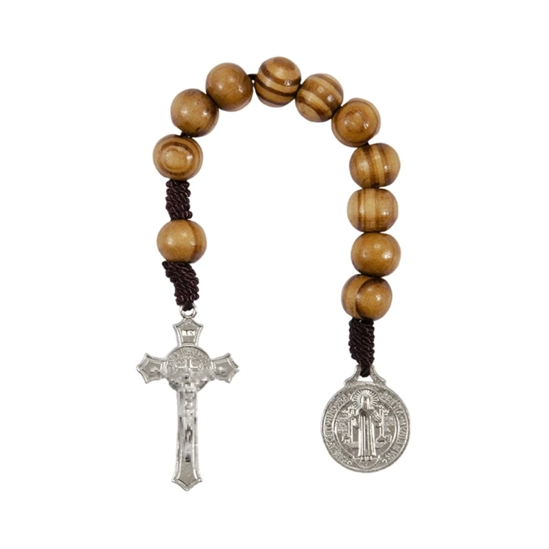  Artisanal Crafted Wooden Crosses Prayer Beads Faith Based Accessories For Christian Meditation And Spiritual Reflection
