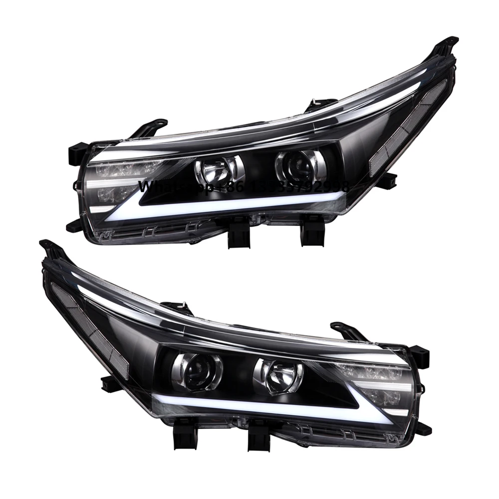 

Pair of Car Headlight Assembly forToyota Corolla 2014 2015 2016 Car Front Light Plug&Play Auto LED Head Lamp System