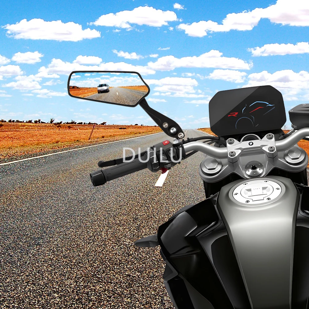 

Best Seller Motorcycle Mirror Rearview Mirror 8mm/10mm Motorcycle Rearview Mirrors Side Mirror For Honda Yamaha Suzuki Kawasaki