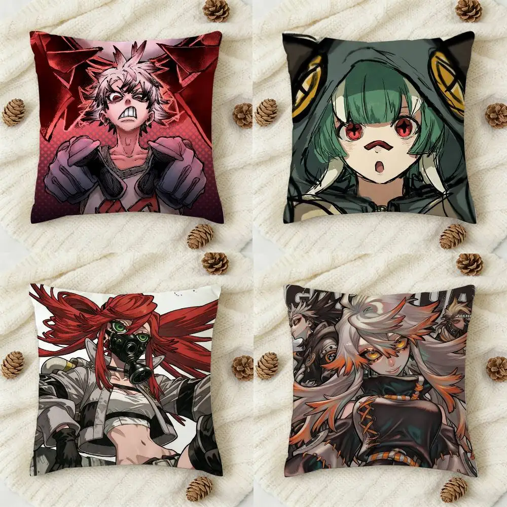 

1pc Gachiakuta Cartoon Style Double-sided Printed Square Decorative Cushion Cover for Sofa Living Room Home Decor