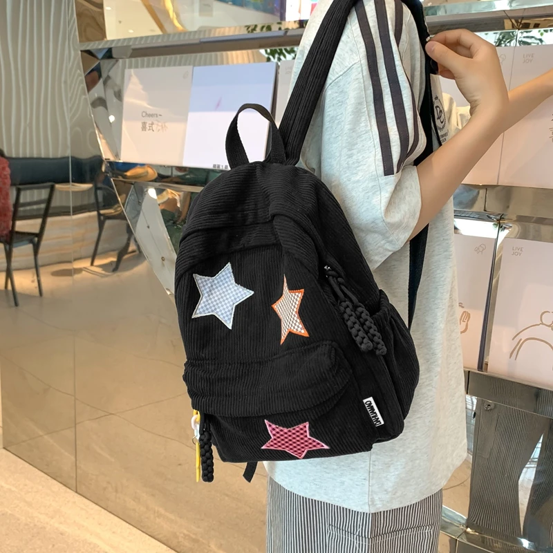 Small Woman Backpack New School Book Bags for Teenage Girls Boys 2025 New Female Shoulder Bag Student Lady Leisure BagPack