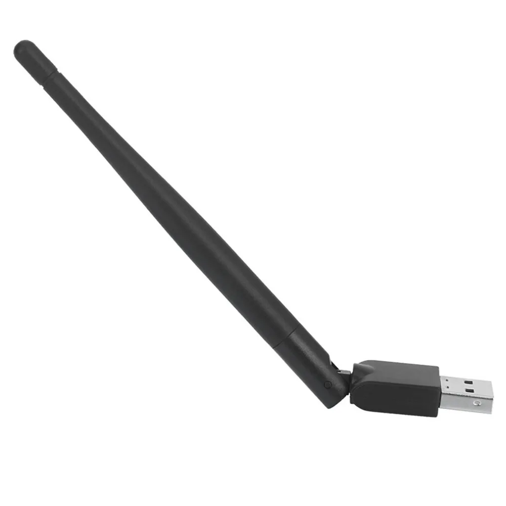 Rt5370 USB 2.0 150Mbps WiFi Antenna MTK7601 Wireless Network Card  802.11b/g/n LAN Adapter with rotatable Antenna