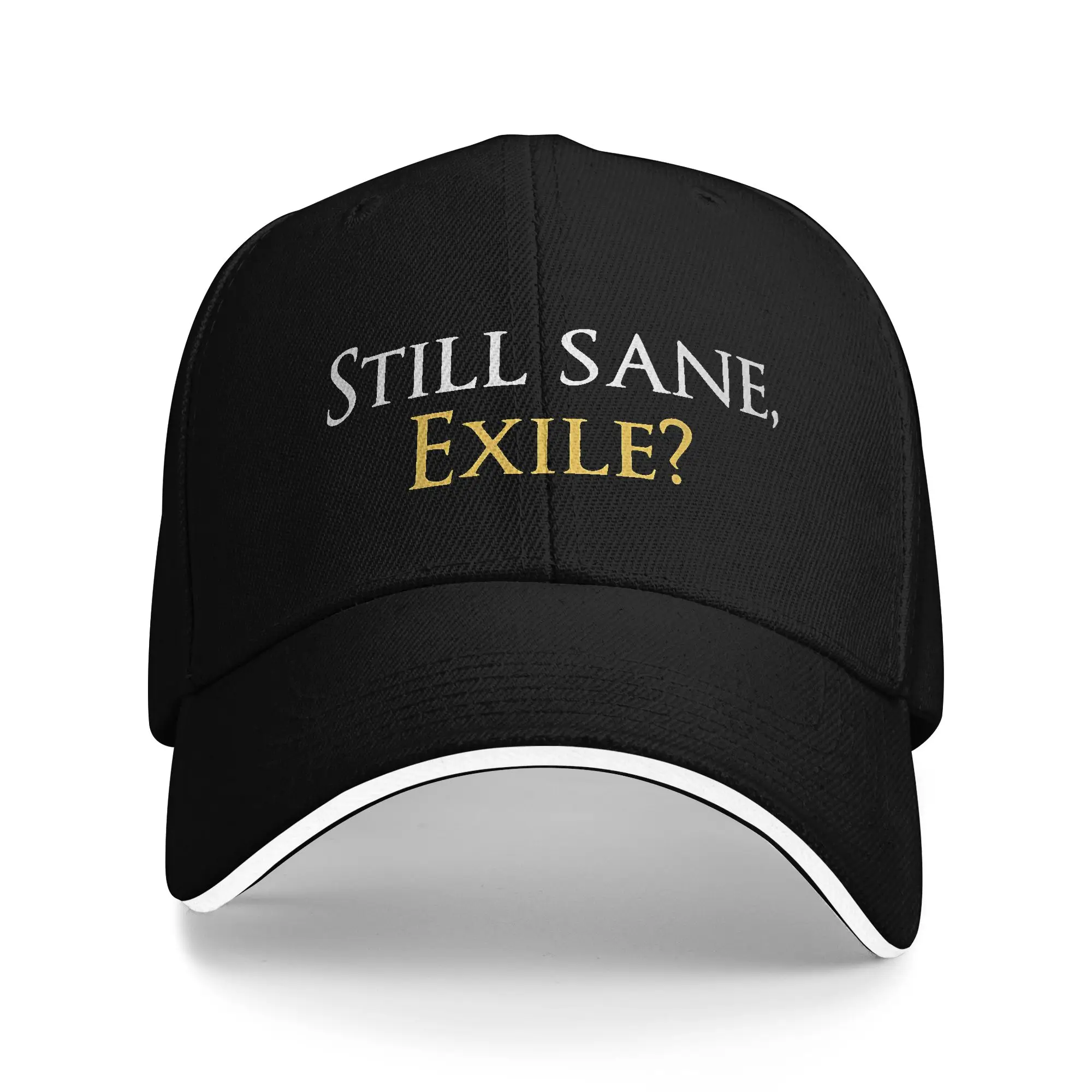 Paths Exile Still Sane ARPG Gamer Sandwich Caps Men Women Fitted Baseball Cap Funny High Quality Fishing All seasons Hat Adult