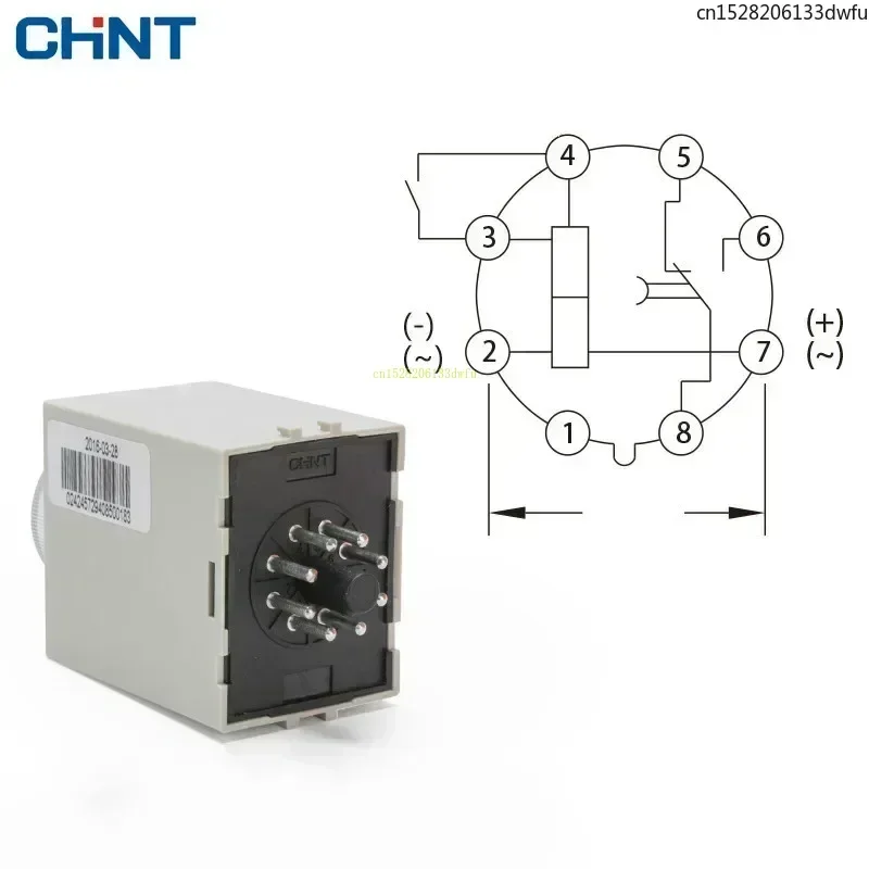 CHINT Off Delay Operation Time Relay Power Failure Time Delay JSZ3F 5S 10S 30S 60S 180S Time Delay AC 220v DC 24V