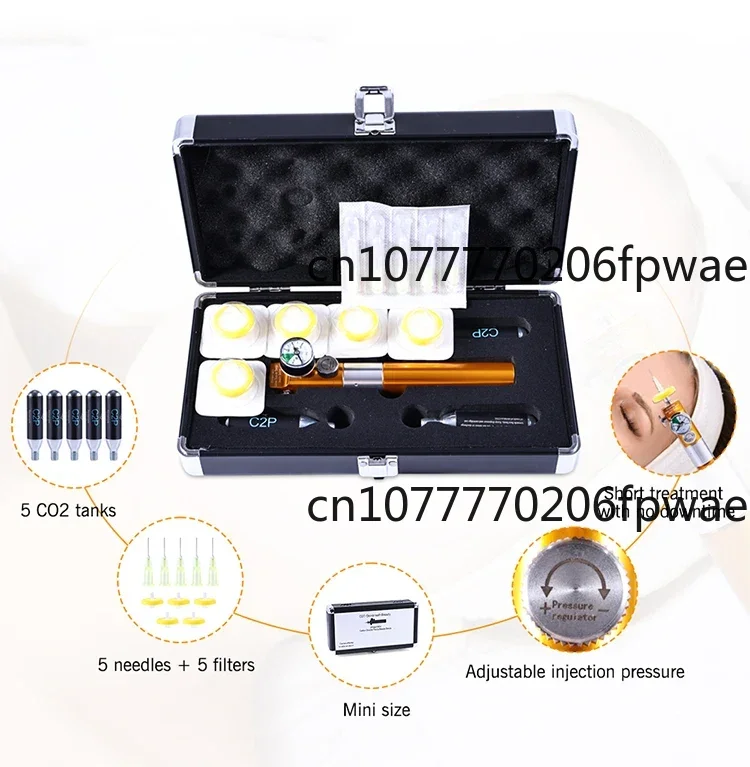 Portable Cdt Carboxytherapy Co2 Carboxy Therapy for Eyes with Co2 C2p Gas Bottle