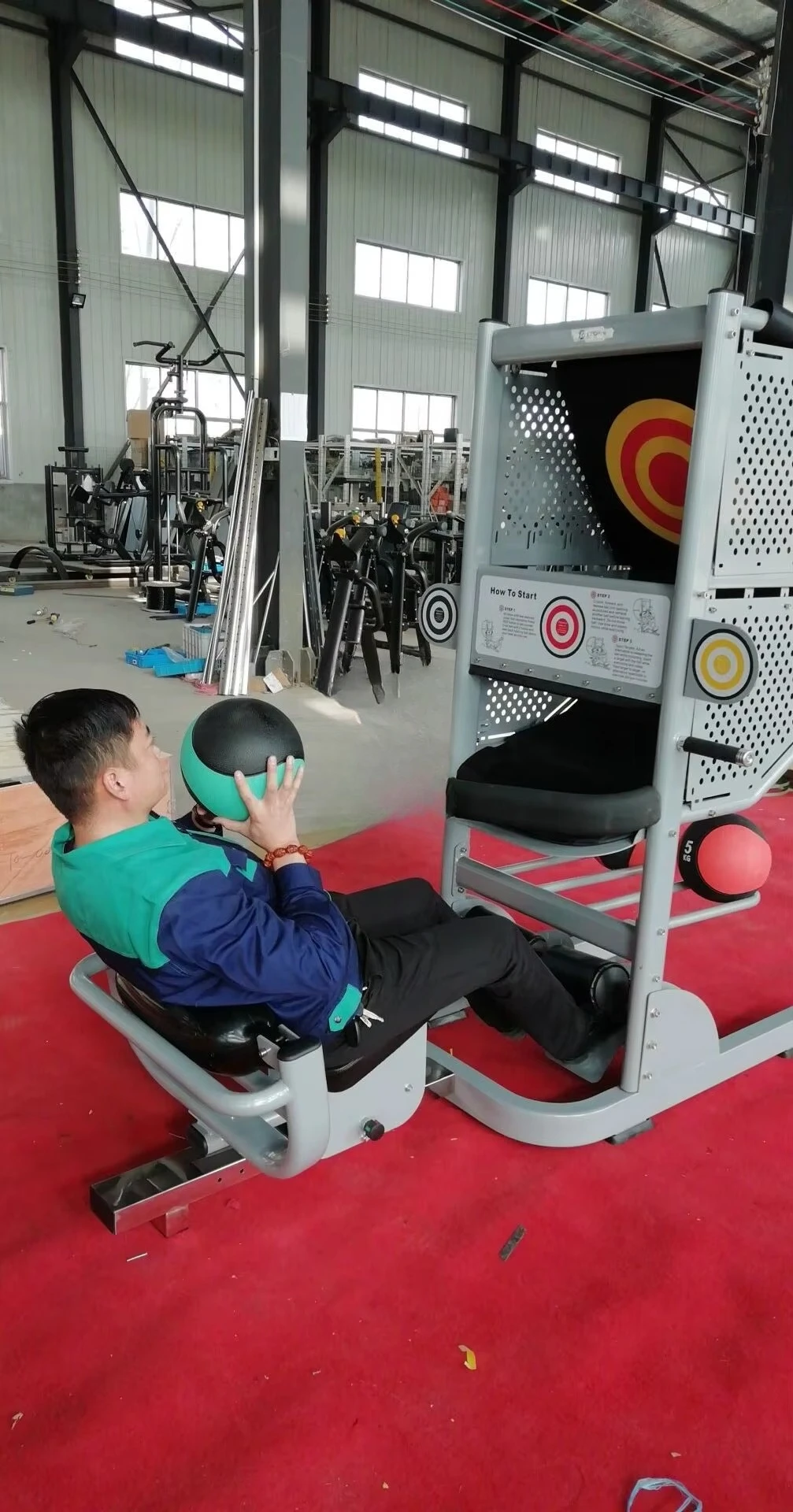 YG-AS002 YG Fitness Machine de tir commerciale Machine de tir Machine de tir de ballon de basket-ball