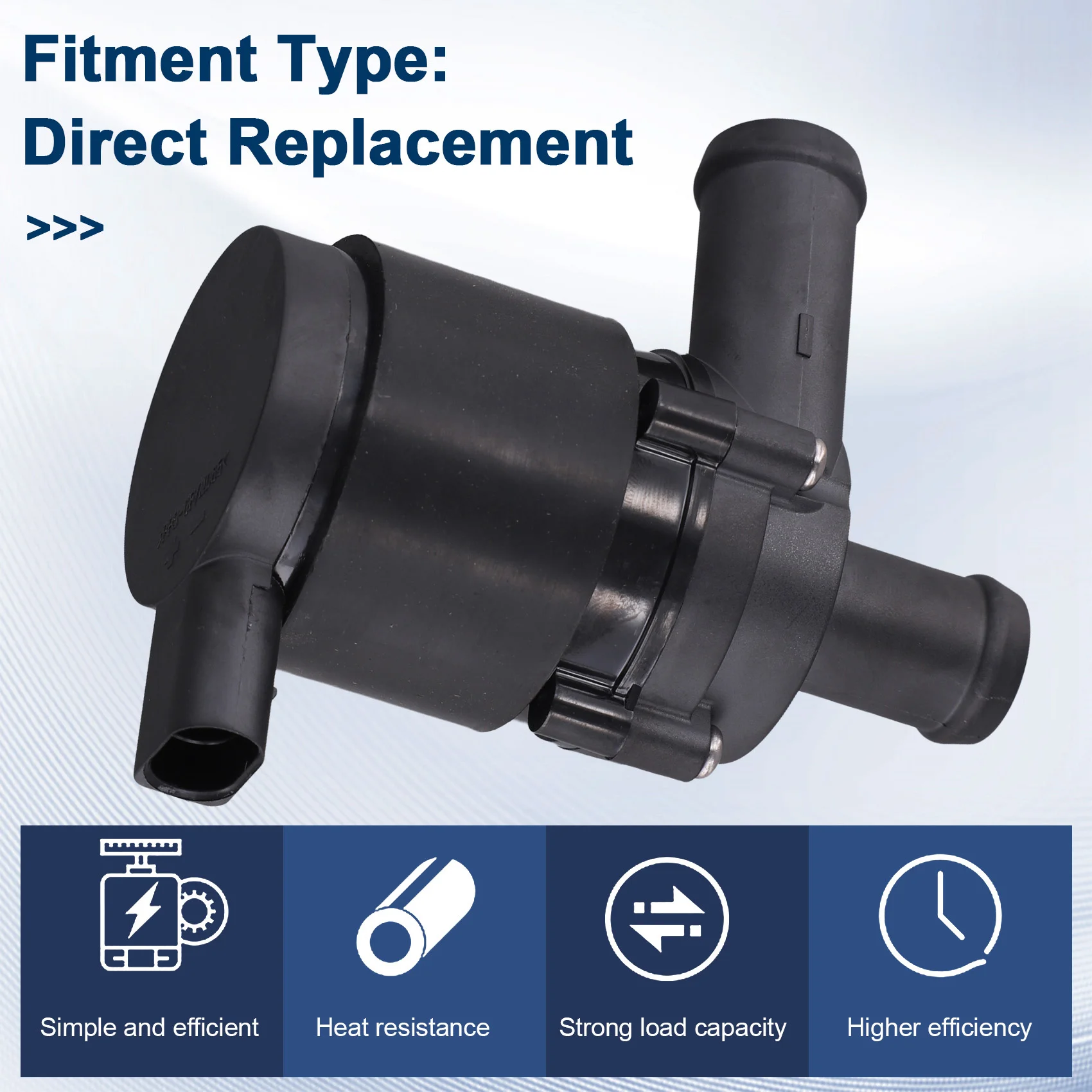 

Water Pump Electrical Auxiliary 8E0965559 For Car For A4 VW Amarok Sharan Seat Alhambra Skoda 1997-2010