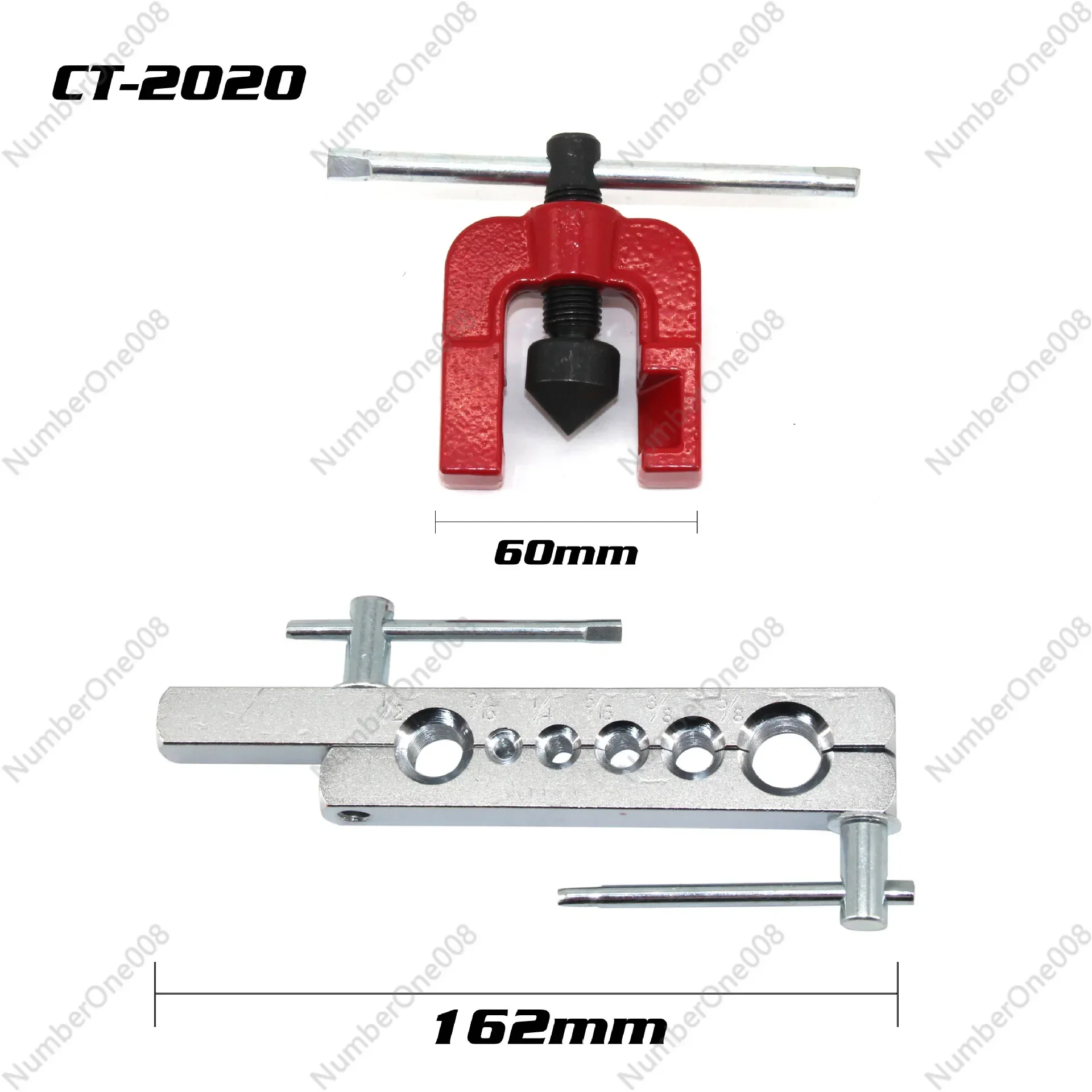2 قطعة موسع الأنابيب البسيط CT-2010 2 قطعة موسع الأنابيب النحاسية مع قضيب اللوحة