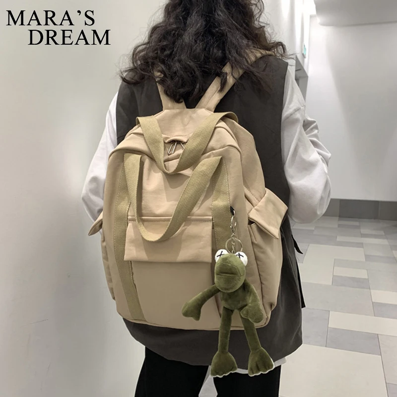 Mara's Dream Backpacks Women Waterproof Large Capacity Travel Laptop Bag Student Unisex Couple Schoolbag Harajuku Trendy Handbag