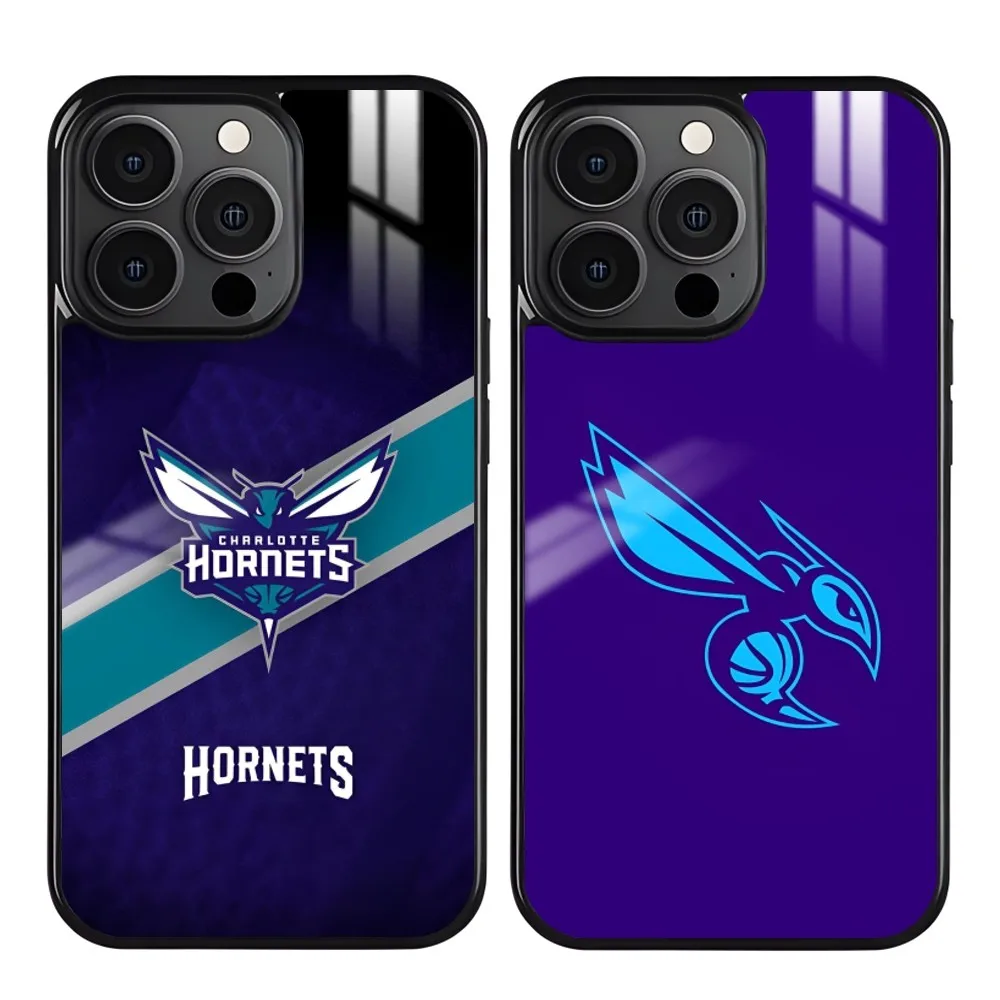 Charlotte Sport H-Hornets Phone Case For IPhone 16 15 14 13 Pro Max Plus Mini Magnetic Magsafe Wireless Charging Cover