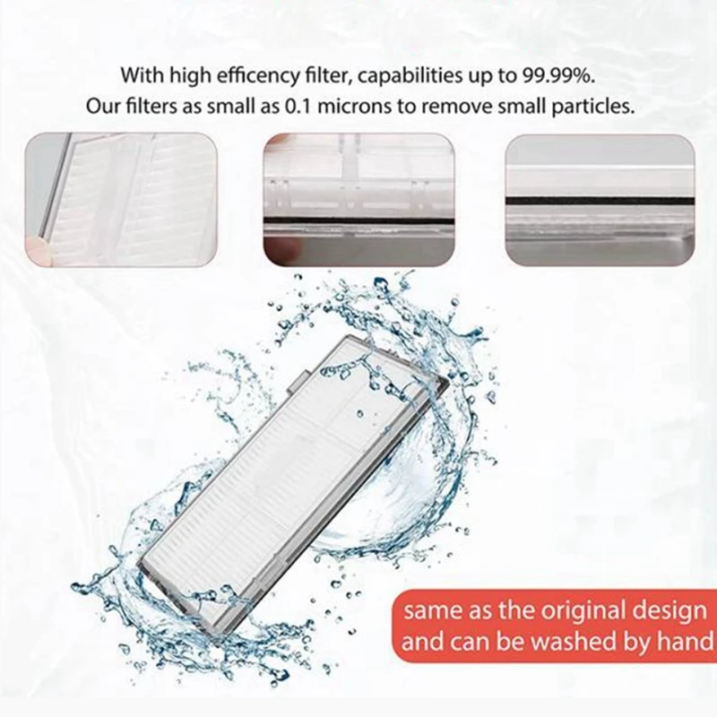 TOP 2X Dust Box For Xiaomi Roborock S8 Pro Ultra /S8/S8+T7S/G10S Robot Vacuum Cleaner Trash Box With Filter