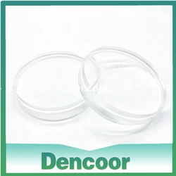 Bloques de fresado de PMMA de Color transparente, espacios en blanco para corona temporal Dental, 98x10/12/14/16/18/20/22mm, 5 piezas