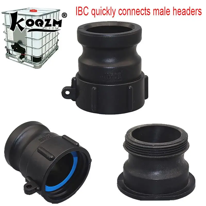 High Quality Thicken IBC Water Tank Adapter Valve Connector IBC A200 & Plastic Camlock Combination