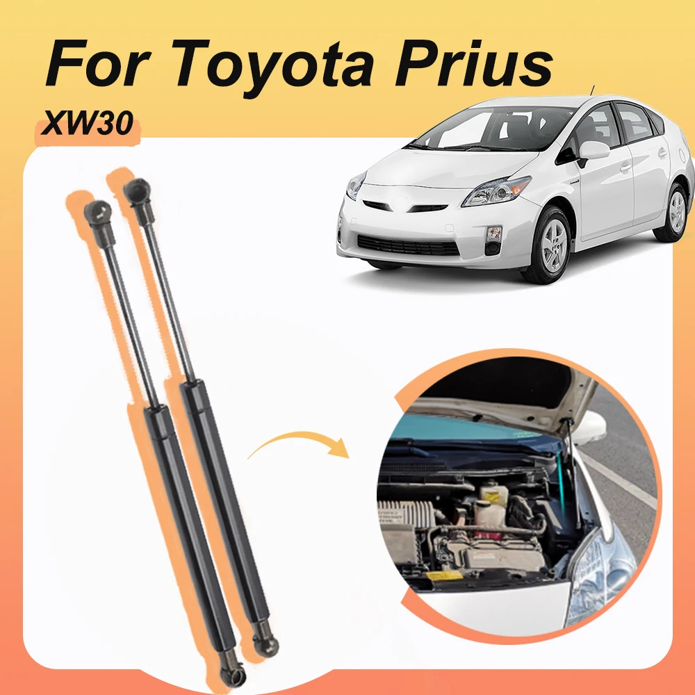 

Стойки капота для Toyota Prius (XW30) 2009-2015, передний капот двигателя, газовые пружины, амортизаторы, подъемные опоры, 2 шт.