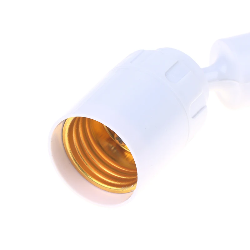 High Quality! E27 To E27 LED Light Bulb Socket Extender Adapter 360° Rotatable Adjustable Light Bulb Base For Standard