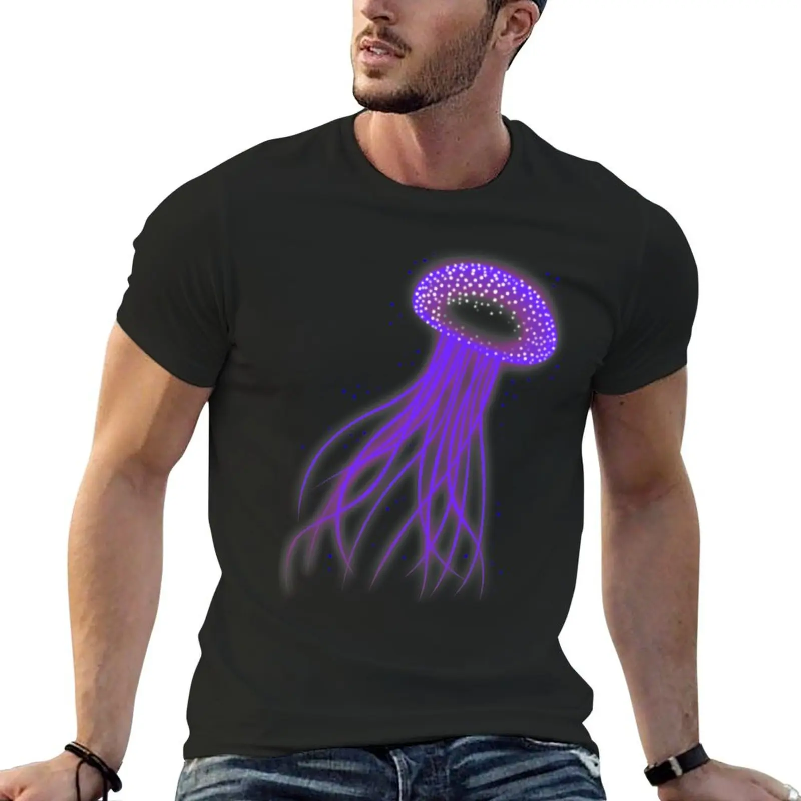 

Jelly-fish T-Shirt custom t shirt sweat plus size men clothing