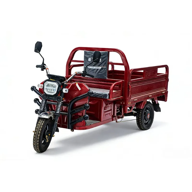 60V 650W Electric Cargo Tricycle Open Body 500kg Payload 3 Wheel for Orchard and Farm Product Delivery Sale