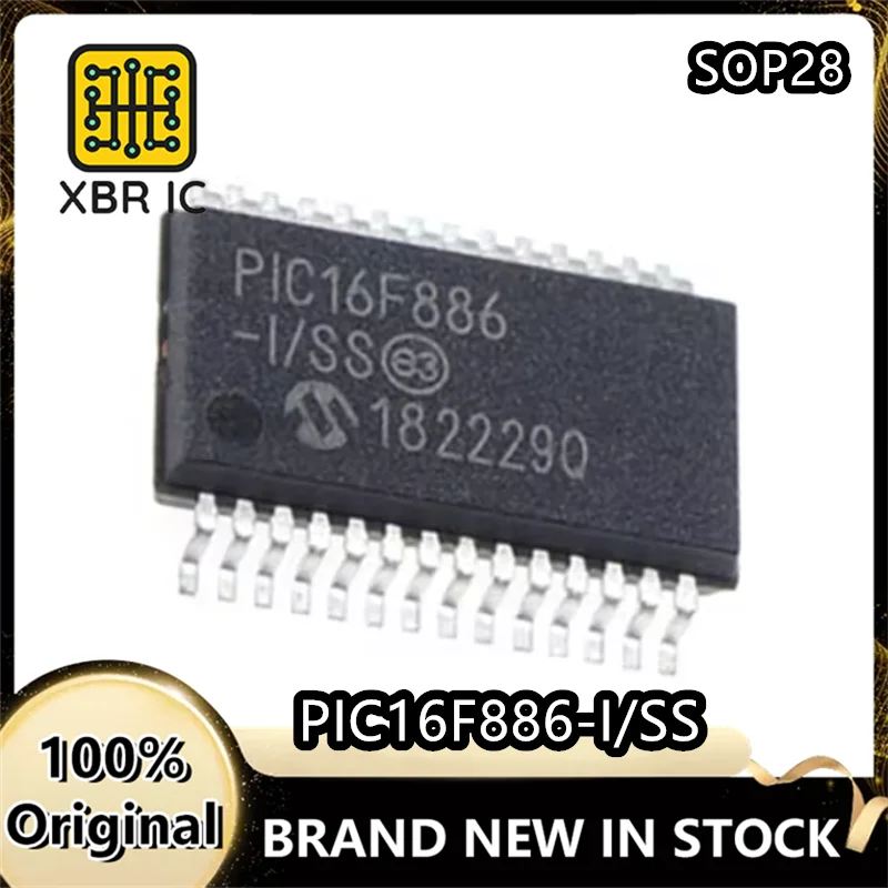

(10/30 pieces) PIC16F886-I/SS PIC16F886 microcontroller chip microcontroller SSOP-28 new original authentic spot fast delivery